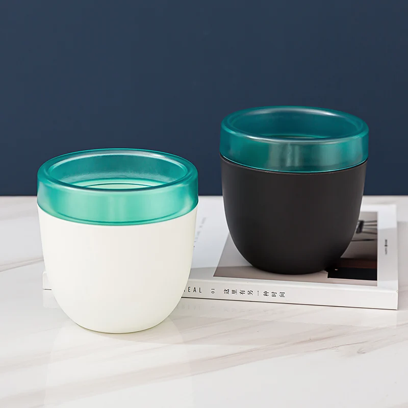 Wholesale Lazy Double Layer Cheap Plastic Flower Succulent Self Watering Planter Pots