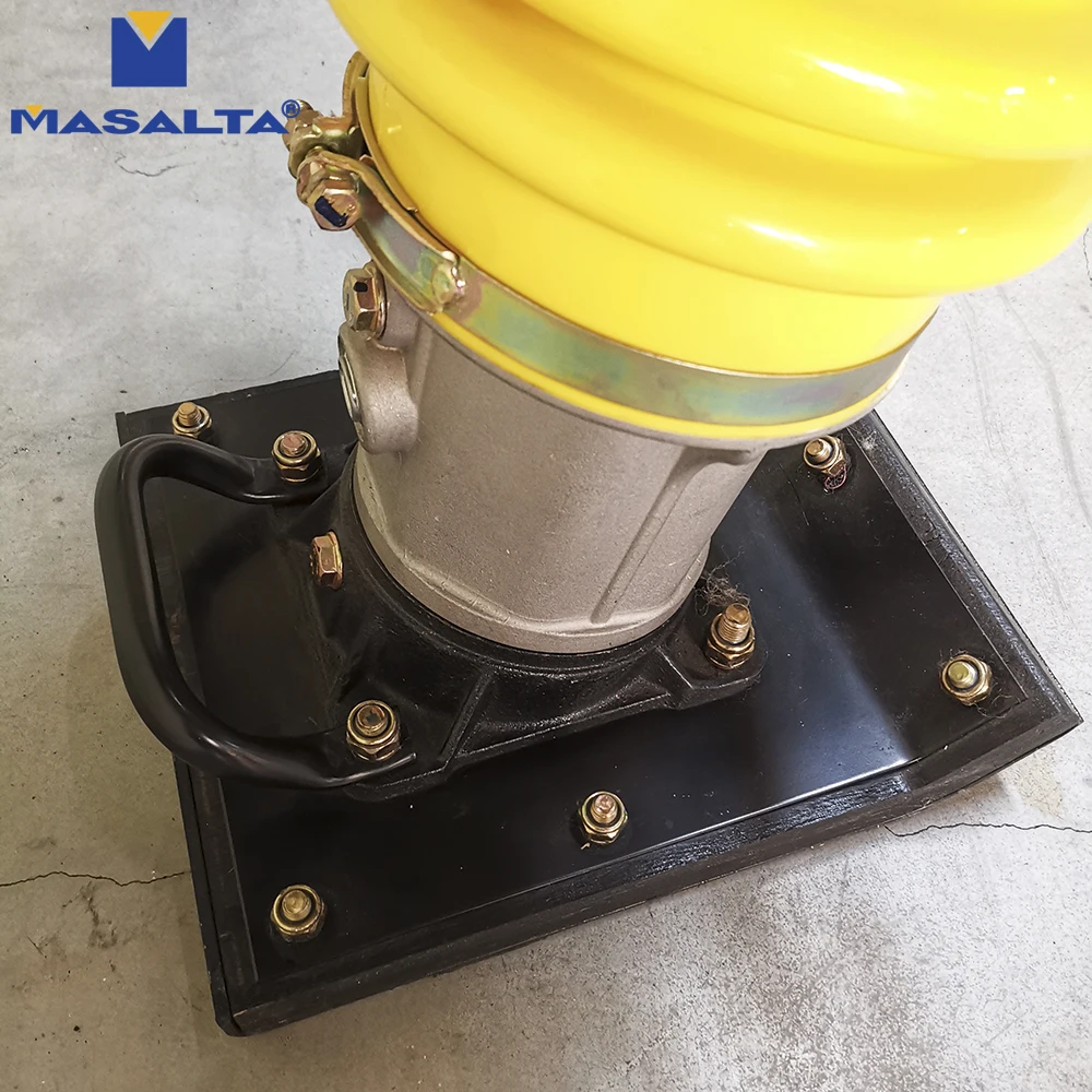Masalta Honda GX R120 Gasoline Engine Jumping Vibrator Rammer Machine High Quality Vibrating Compactor Tamping Rammer
