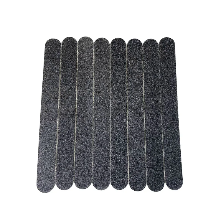 Factory selling Emery black nail file high-grade wood chips Professional polishing wooden nail file
