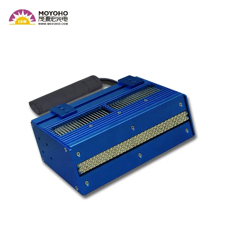 Портативная ультрафиолетовая Светодиодная лампа MOYOHO, ручное устройство для отверждения УФ-светодиодов