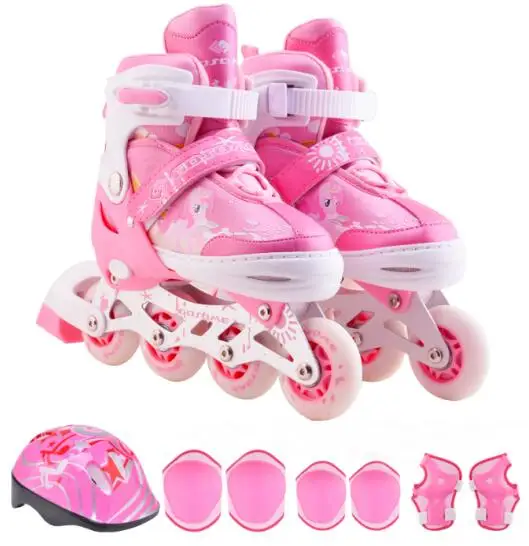 wholesale manufactory  inline skates blue color detachable roller skates fairytale style inline skate with wings