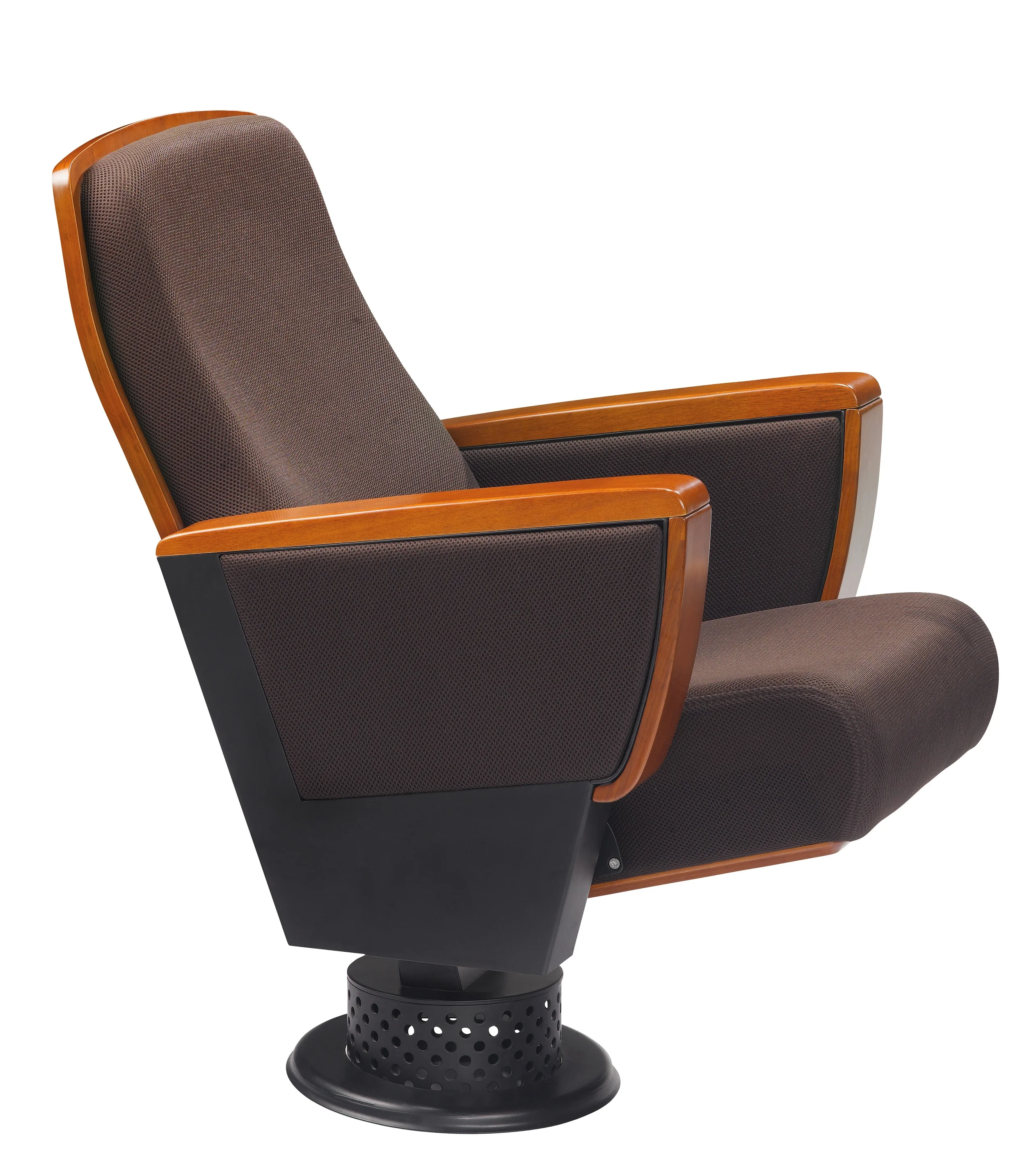 Classic Wooden Elegant Auditorium Chair Cinema Theater Seat