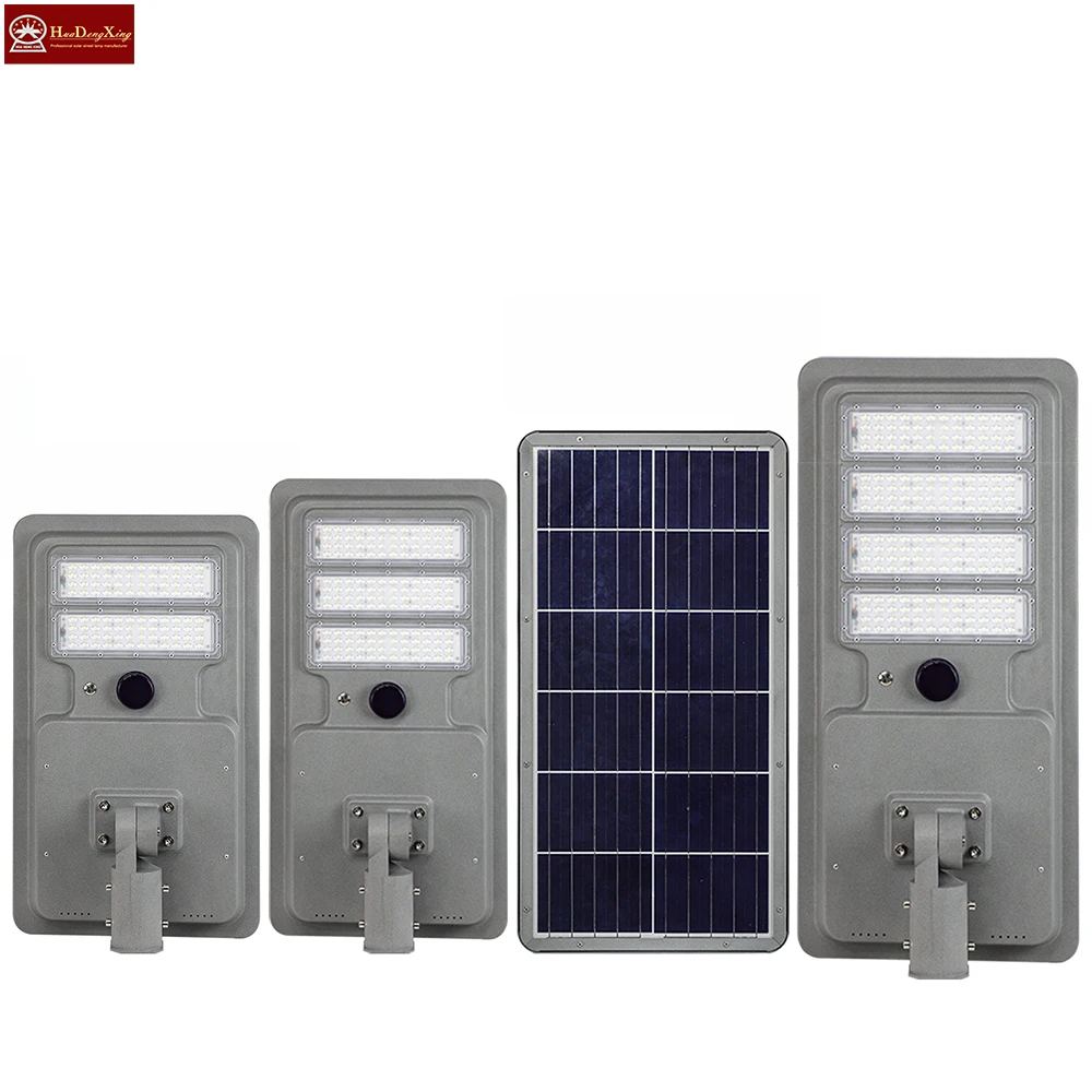 High Quality 100W 150W 200W Integrated Solar Street Light with Motion Sensor & Energy Charging for Garden & Road DC Power Supply