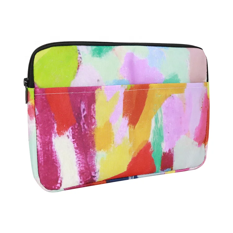 Customized Laptop Sleeve Case for Notebook & Tablet Carrying Bags Tablet Protector Cover Sleeve Sponge Zippered Bag with Logo