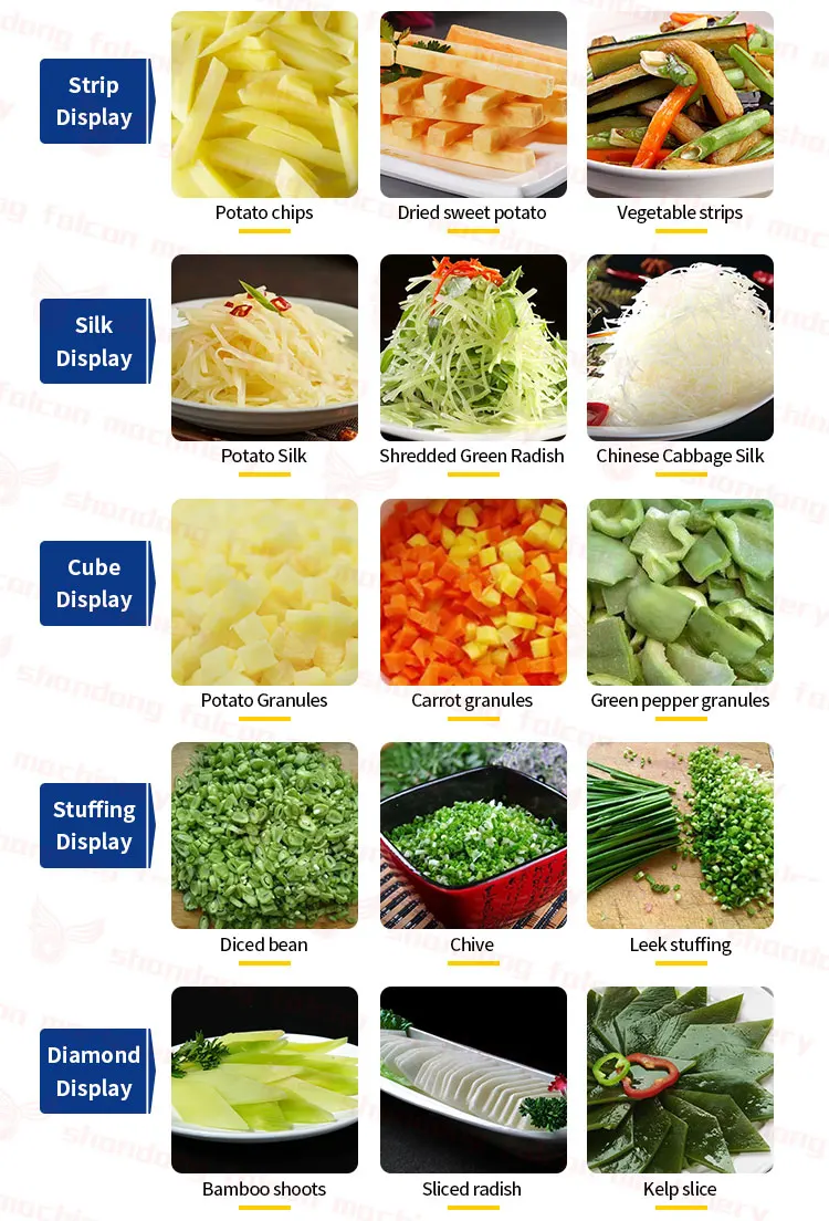 Commercial Vegetable Cutting Machine Electric Vegetable Slicer Slicing Machine Industrial Vegetable Cutter Shredding Machine