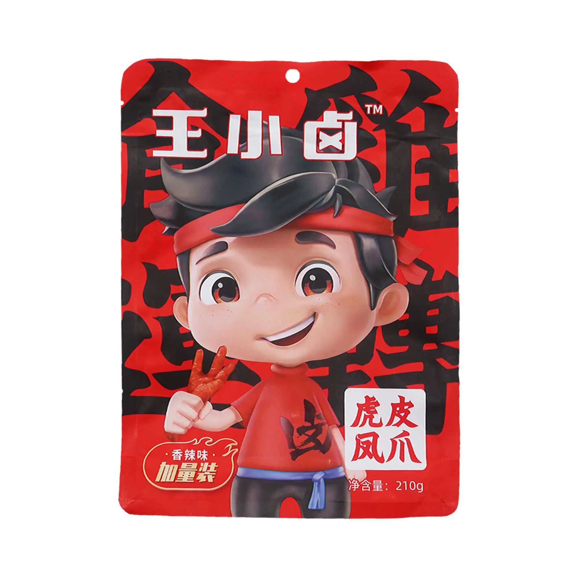 Best-Selling Tiger Skin Chicken Feet in Multi-Flavor Packaged in Bags
