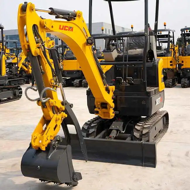 Quality micro mini excavator 1 ton 2 ton 3 ton less digging resistance long crawler excavators free charge delivery