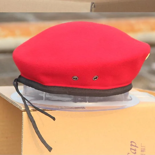 Suede fabric winter cap captain beret hat fashion new design formal hats wholesales