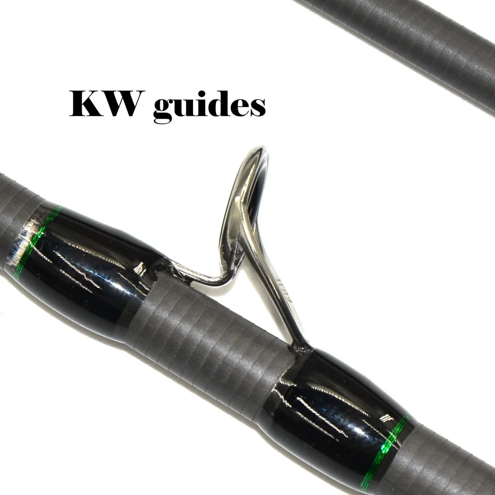 TAKEDO IM8 Carbon Fiber OEM 4 Sections Handle Joint Spin Ning Casting Fuji Guide Travel Fishing Rods