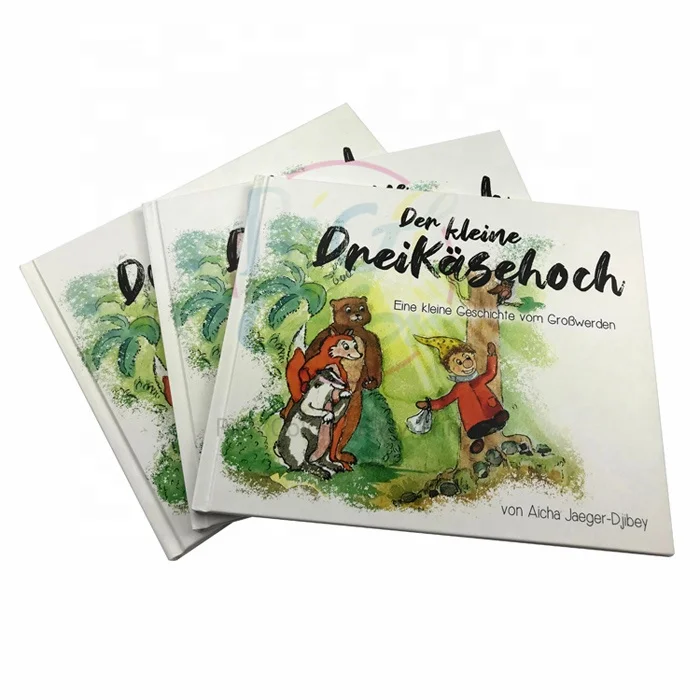 New Design Factory Price Custom Print Hard Cover Kids Books Children Hardcover Book Printing