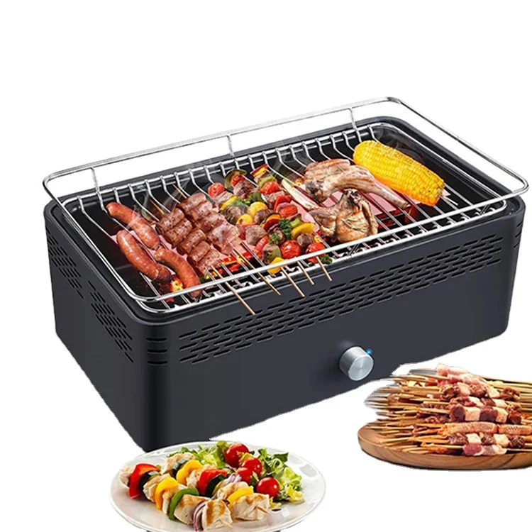 Korean Japanese Style Stovetop BBQ Grill Steak Pan Stove Set Kitchenware Wholesale Restaurant Charchoal Plancha Smoker