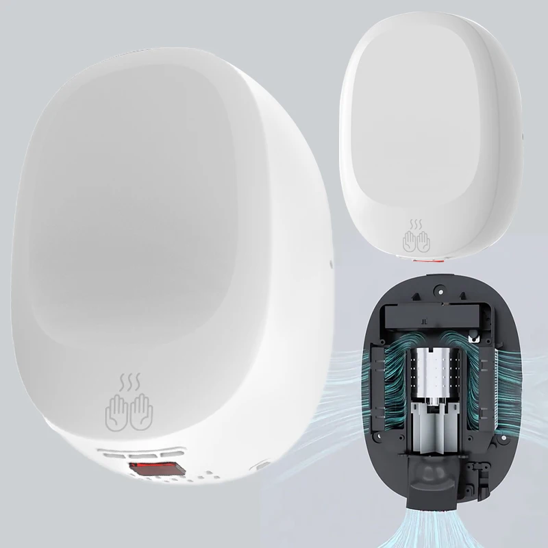 Новая мощная сушилка для рук компактная модель высокоскоростная автоматическая недорогие коммерческие Сушилки Для Рук с фильтром HEPA