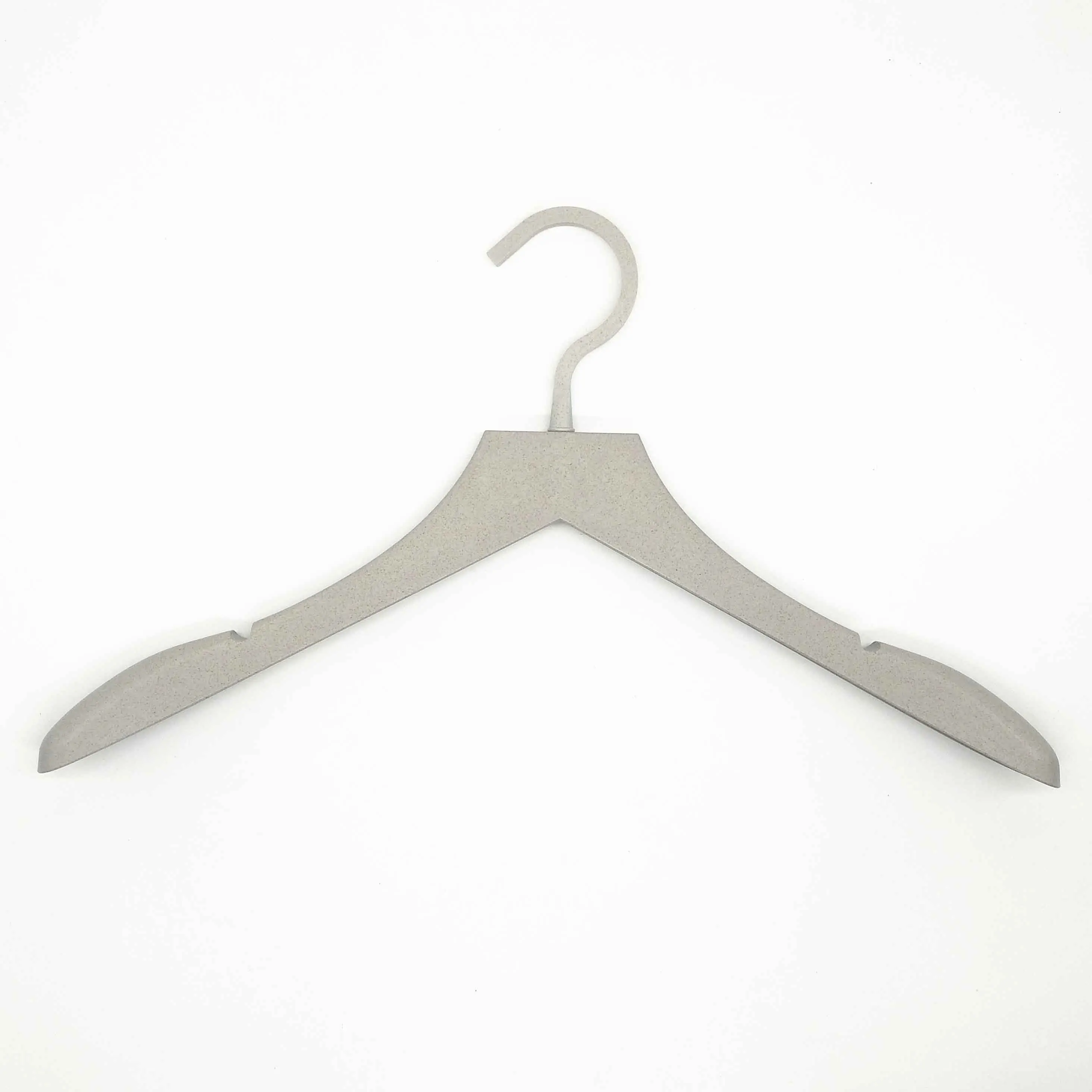 
Eco-friendly Degradable / Biodegradable Plant Fiber / Plastic / Hanger For Garment Display / clothes 