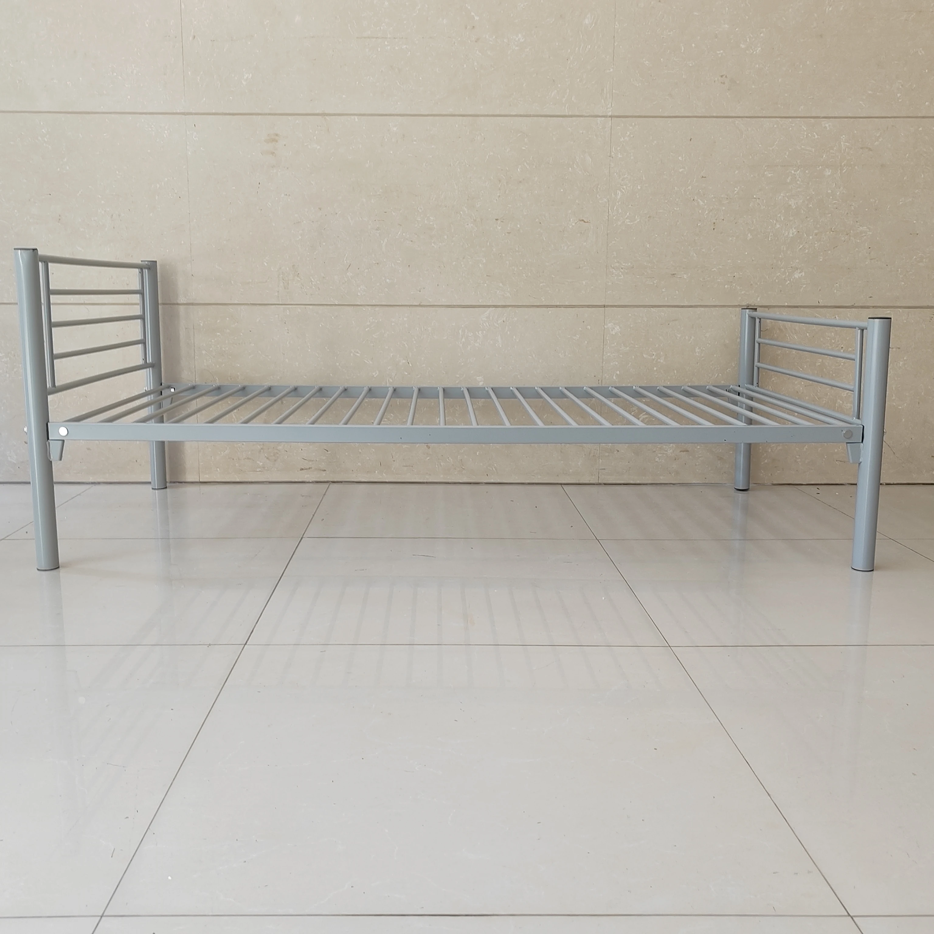 Bed Nice Price Best Selling Single Metal Home Furniture Bedroom Furniture Iron Black Pipe Modern Wood Furniture Bedroom Sets