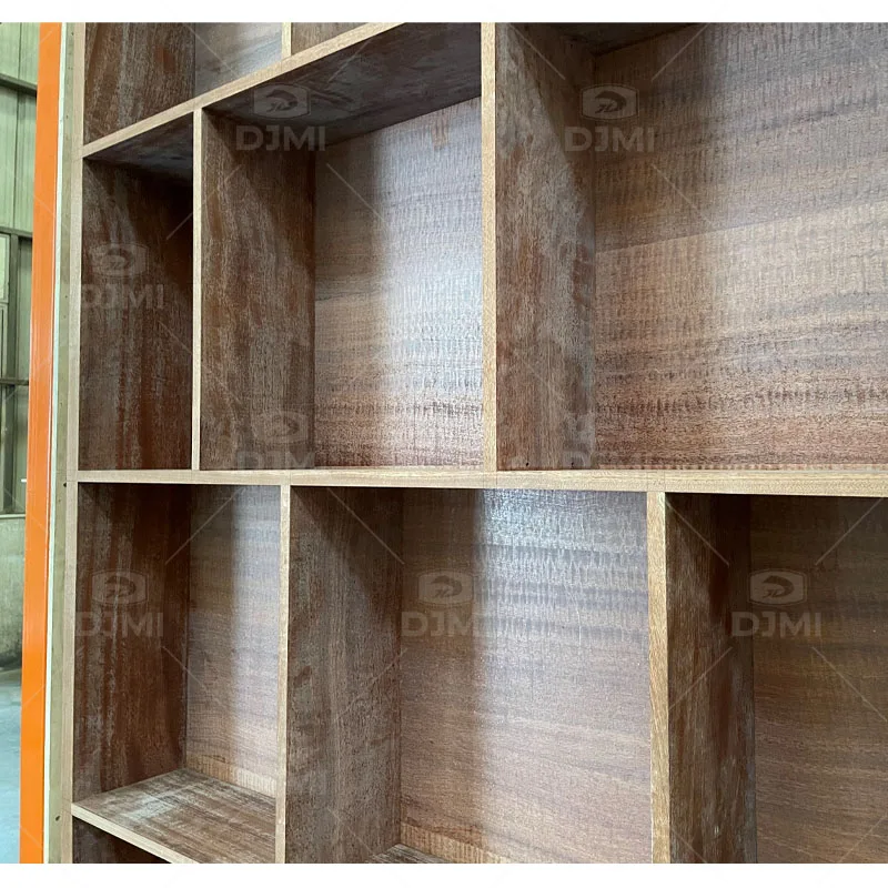 Solid wood with cabinet and bookshelf door design interior swing secret hidden bookshelf door