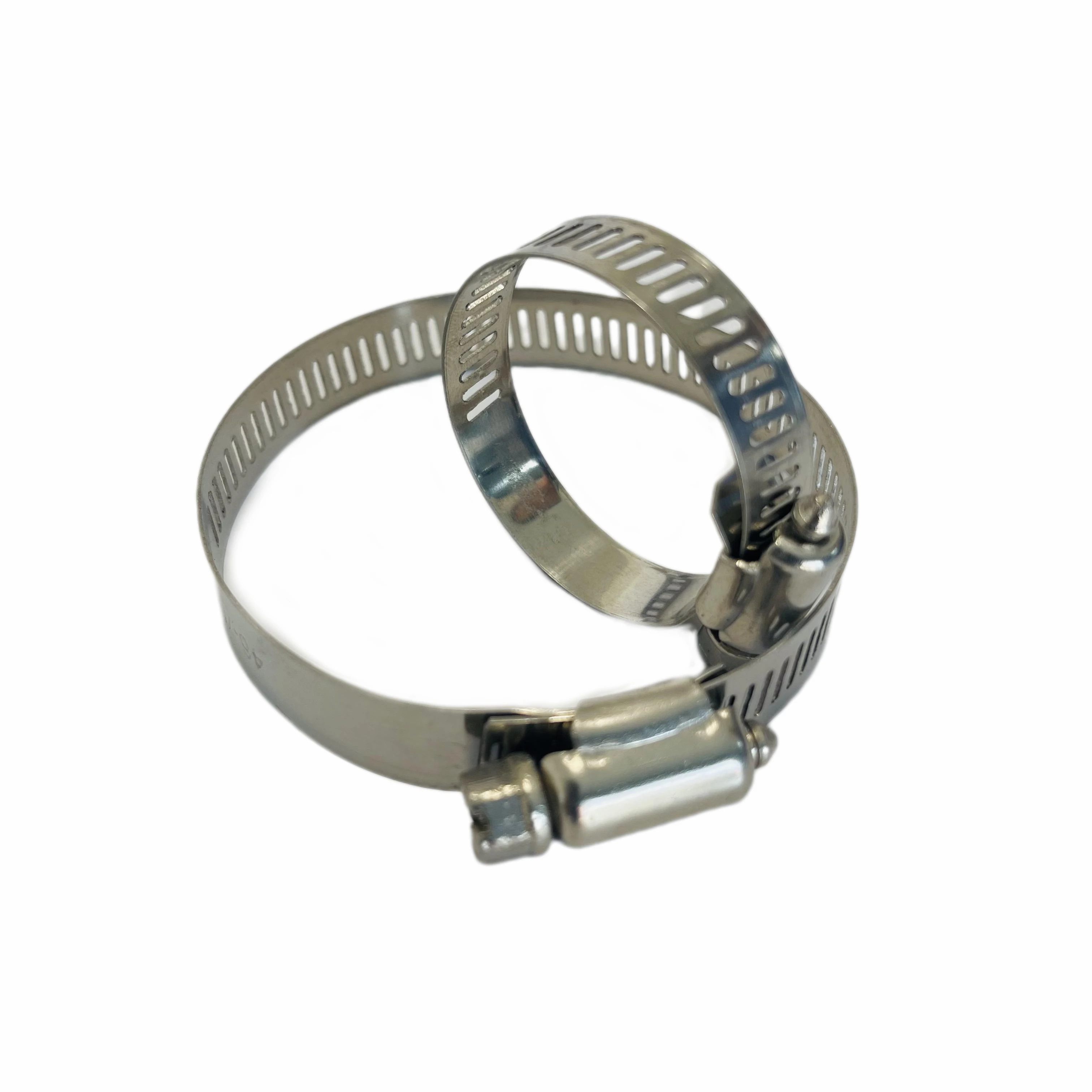 Factory Wholesale Heavy Duty hose clamps stainless steel ss pipe clamp 1/4 American Type Hot hose clip Hose Clamp