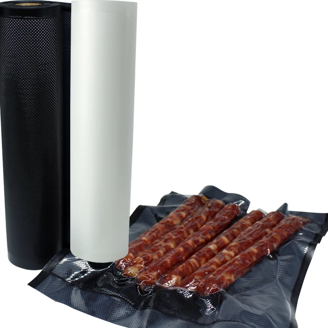 High Quality Plastic embossed vacuum roll texture vacuum sealer roll