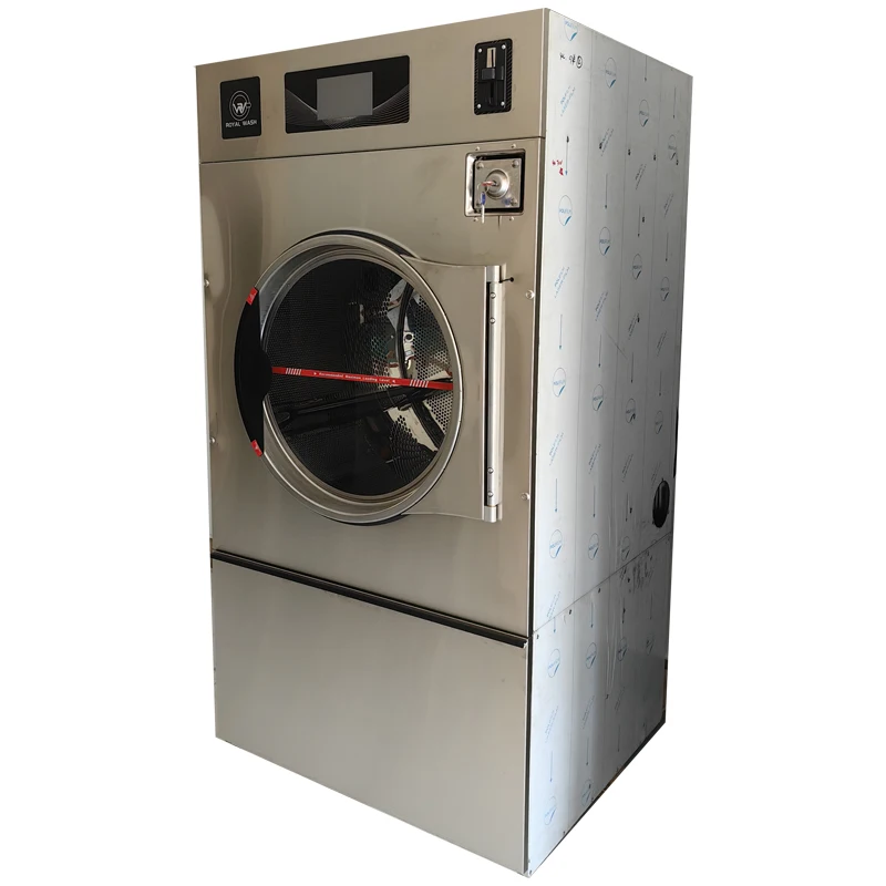Commercial single dryer coin operated laundry equipment for dry cleaning shop