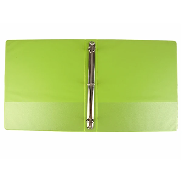 Высокое качество изготовленный на заказ 1,5 дюймов файл eco-friendly прочные карты акриловый o/ d косые кольца из оптовая продажа 2 отверстия D папка на кольцах