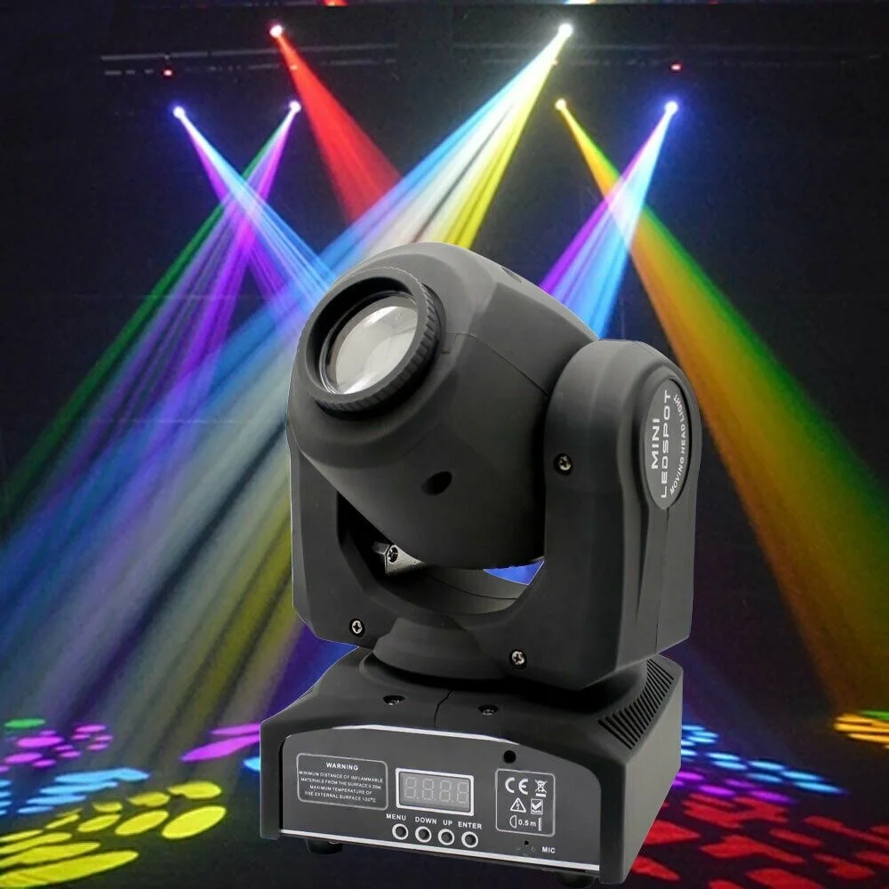 Balletstar Professional Stage Beam Spot Effect Mini LED Moving Head Spot 60W Light
