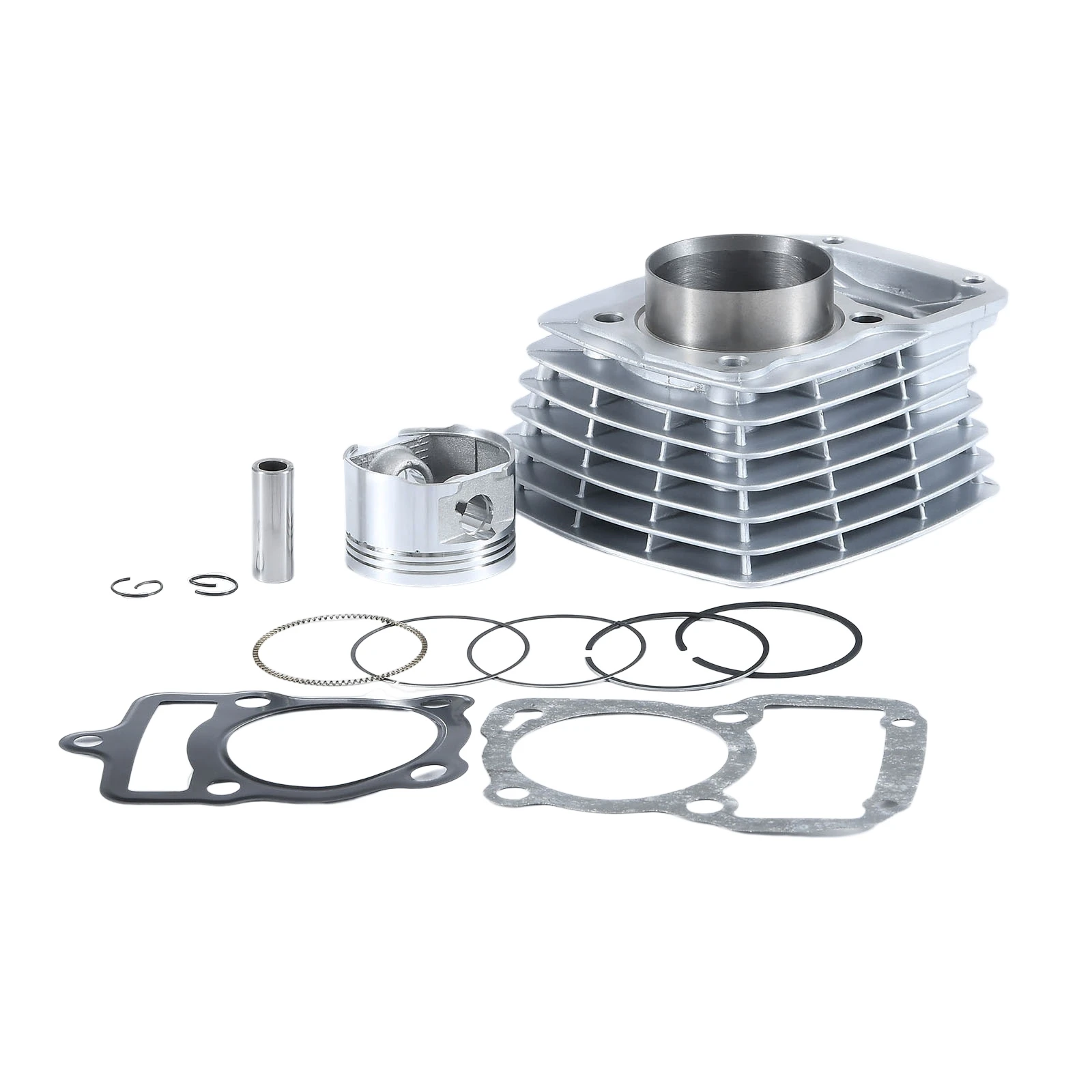 HONLG Motorcycle Spare Parts Cylinder Head Kit Set Piston Ring for Haojue HJ125-8