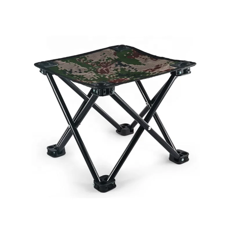 Mini Camping Halloween Boo Squad Folding Chairs, 1.6lb Light Weight Outdoor Travel Walking Fishing Chair Folding Camping Stool