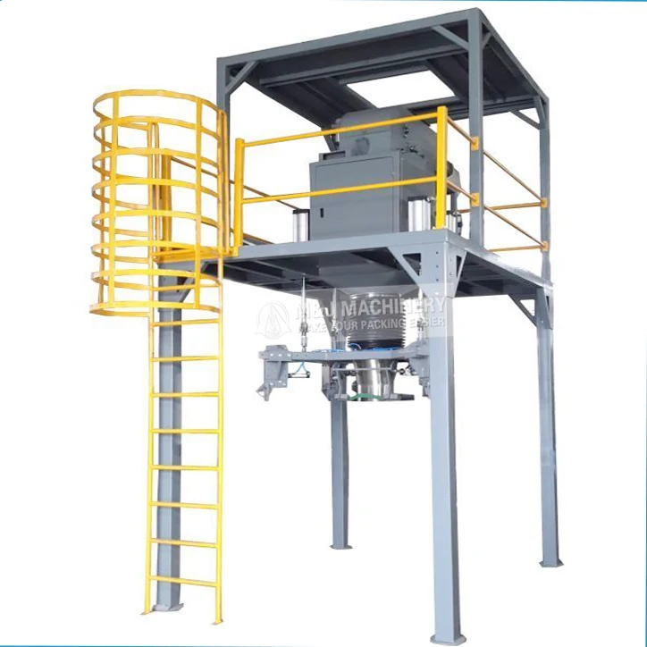 sand big bulk bag granular semi auto filling machine with PLC bulk sand bagging equipment