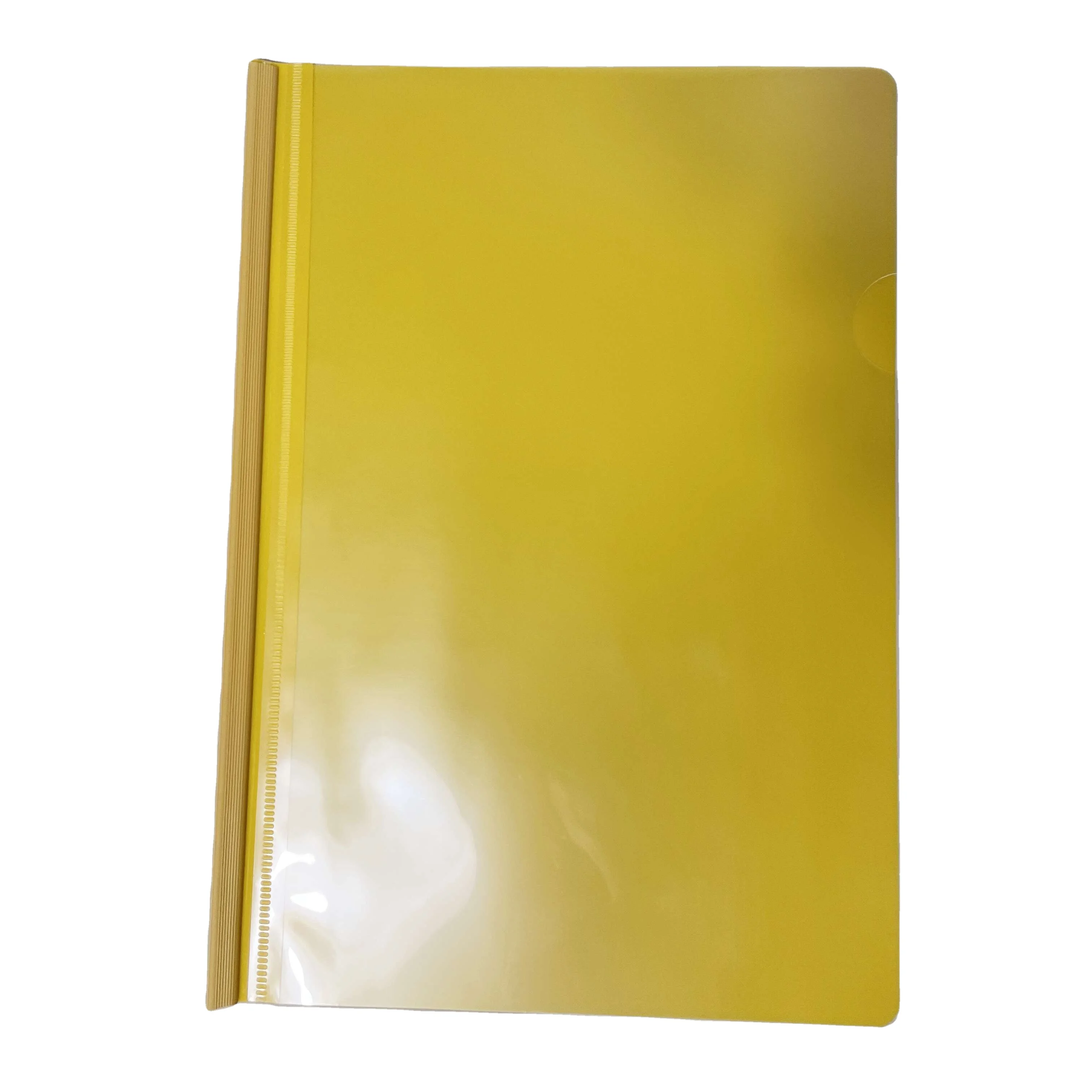 Good price cheap custom clear folder transparent report cover paper cover A4 plastic PP PVC slide bar report file