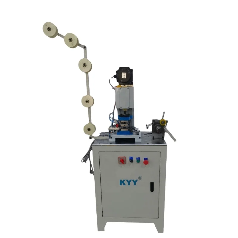 KYY Automatic Nylon Zipper Hole Punch Machine,Plastic Zipper Hole Punch Machine,Zipper Making Machine