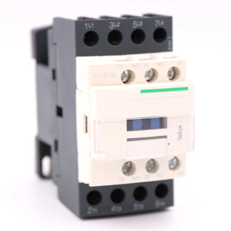 LC1DT25N7 AC electric magnetic Contactor 4P 4NO LC1-DT25N7 25A 415V AC coil