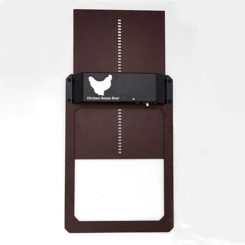 Battery Waterproof Plastic Light Sensing Controlled Automatic Smart Chicken Coop Door Opener