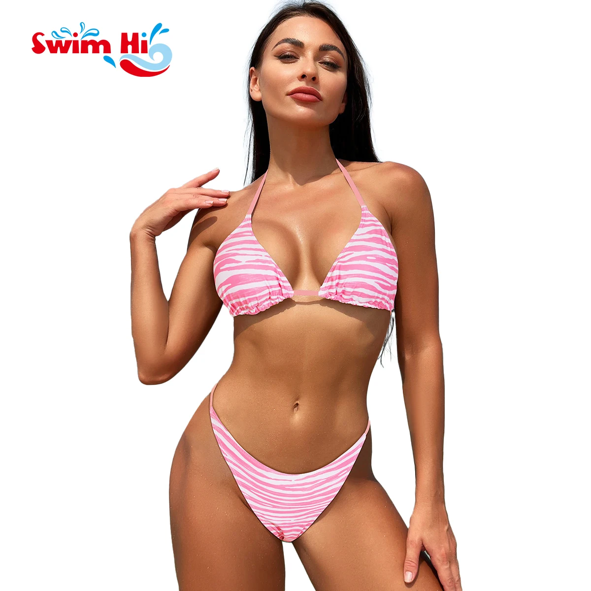 2024 Fashion Wholesale Customize Young Girl Sexy Bikini Swimsuit Women Sexy