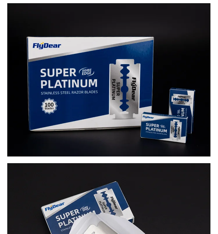  10pcs for a box Double edge razor blade available OEM brand name
