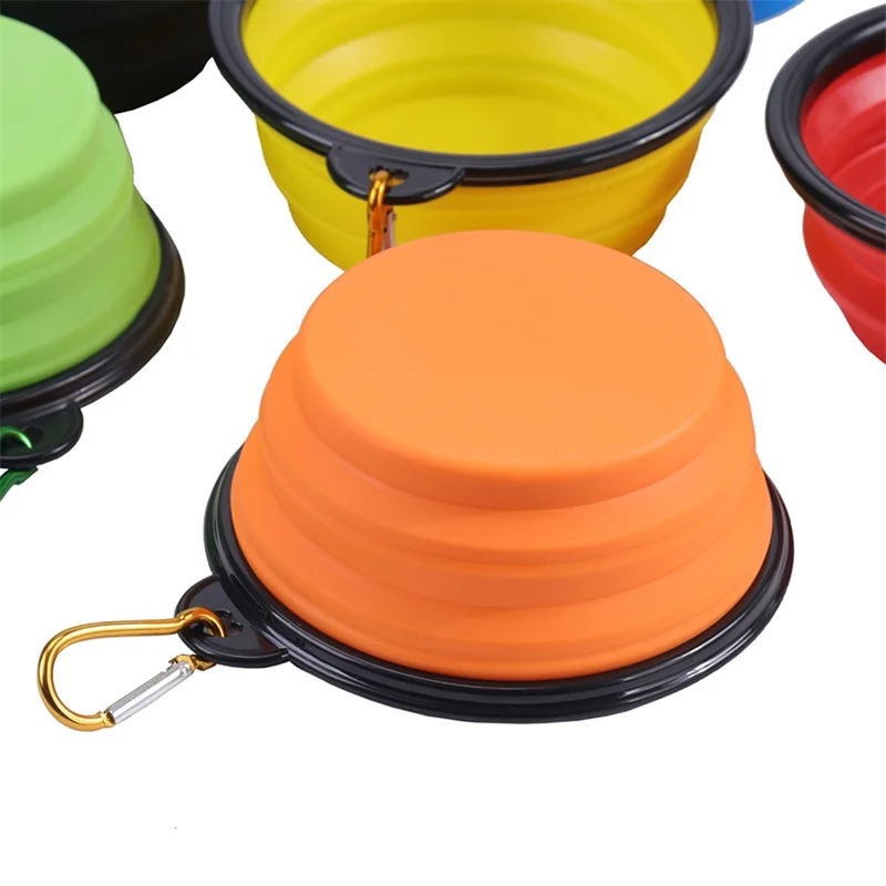 Most popular Plastic pet bowl travelling pet feeder bottle TRAVEL DOG BOWL
