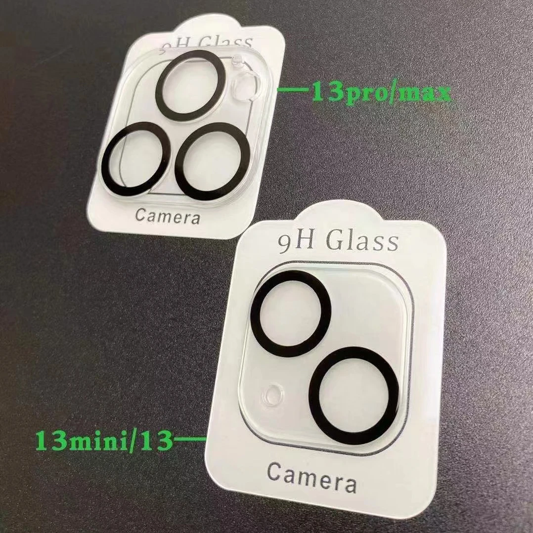 3D Full Lens Curved Tempered Glass Rear Camera Lens Protector for iPhone 11 12 13 14 mini Pro Max