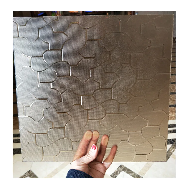 2024 embossed art designed Tangram/Map/kasumi/nashiji/rain/Mistlite/Moru/Chincilla patterned glass for decorative tempered