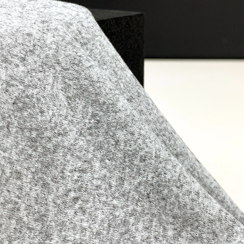 polyamide elastane leggings cotton feeling yarn dyed moisture wicking one side brushed fleece fabric