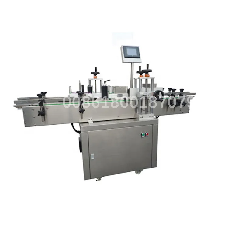 Fully automatic labeling machine for plastic egg tray