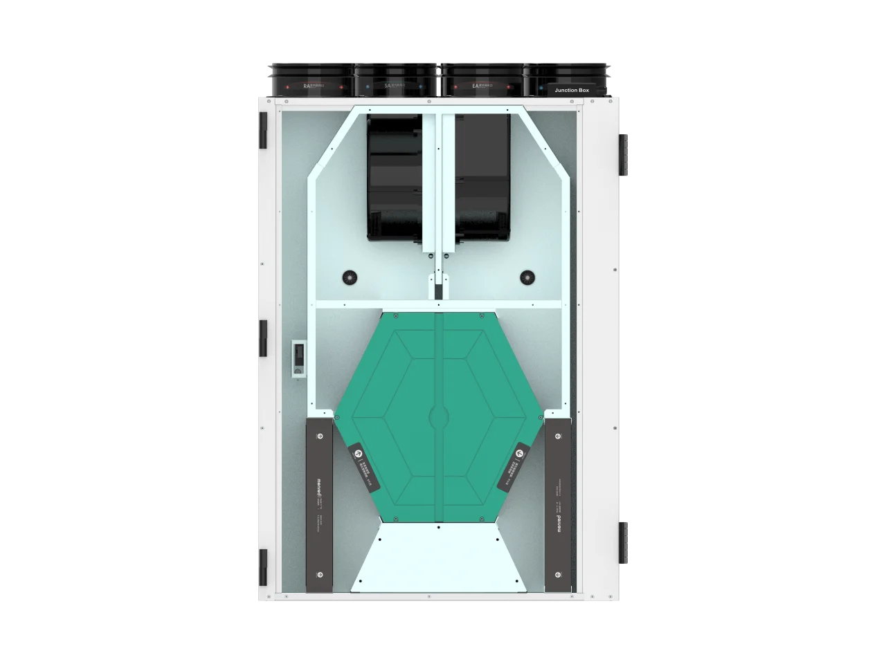 Hot Sale Wall Mounted Ventilation System Fresh Air Ventilation With Energy Recovery