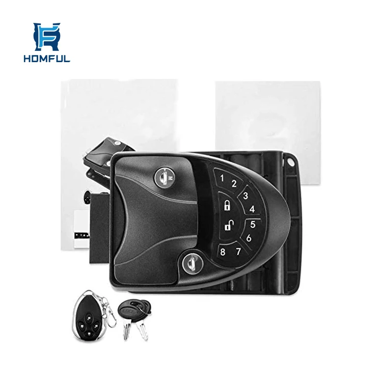 HOMFUL RV замка люка беспроводной пульт дистанционного управления RV система входа без ключа замка двери ручка защелка RV замок