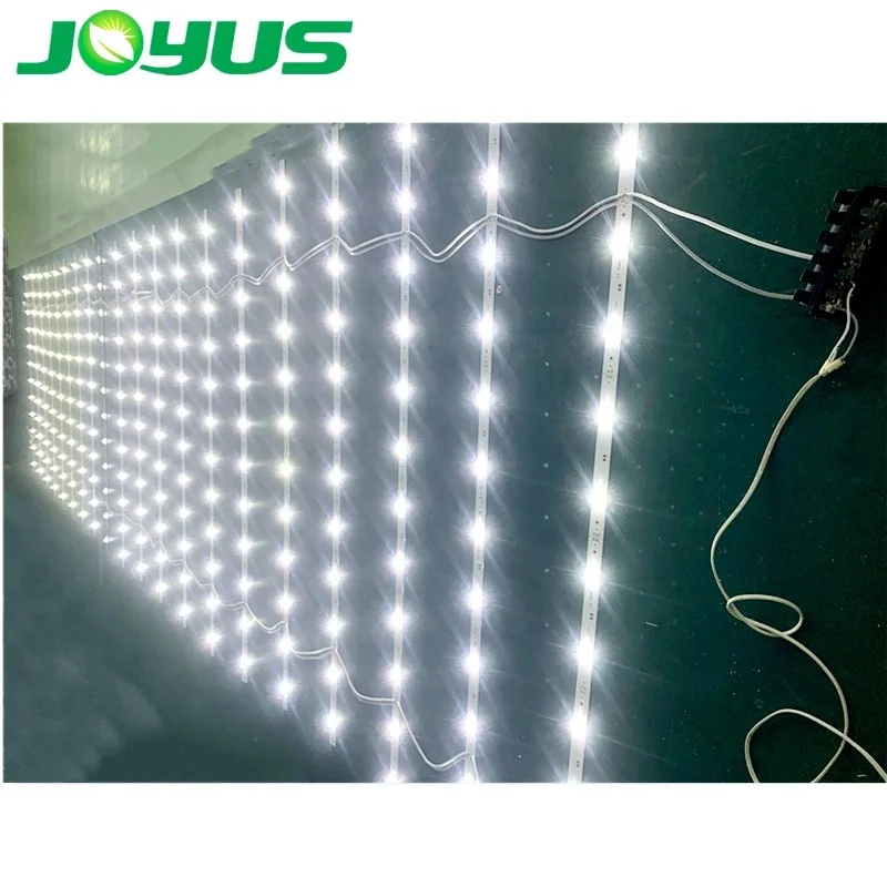 12 leds 3030 lattice rigid led strip for backlight kit signage outdoor 24v exhibition led light box white 6000k