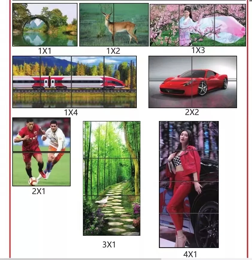 4K 30hz 2x2 HDMI Video Wall Controller