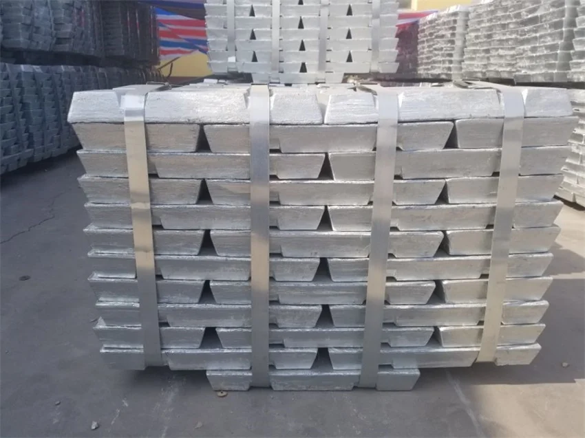 Factory Direct Price Rectangular Trapezoid High Purity Metal Reasonable 90% Zinc Ingot For Industry