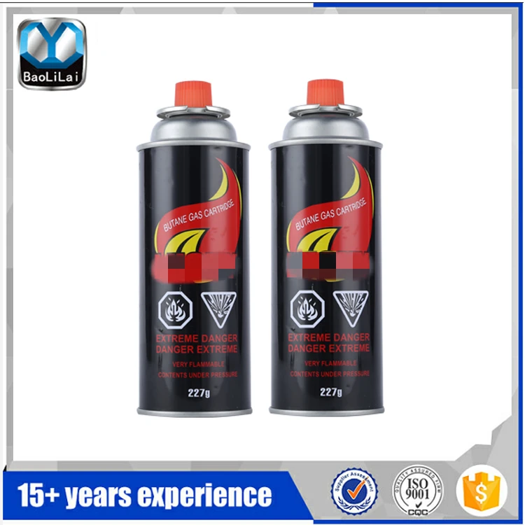 BUTANE EN417 Gas Cartridge  with EN417 Standard for BBQ Accessaries