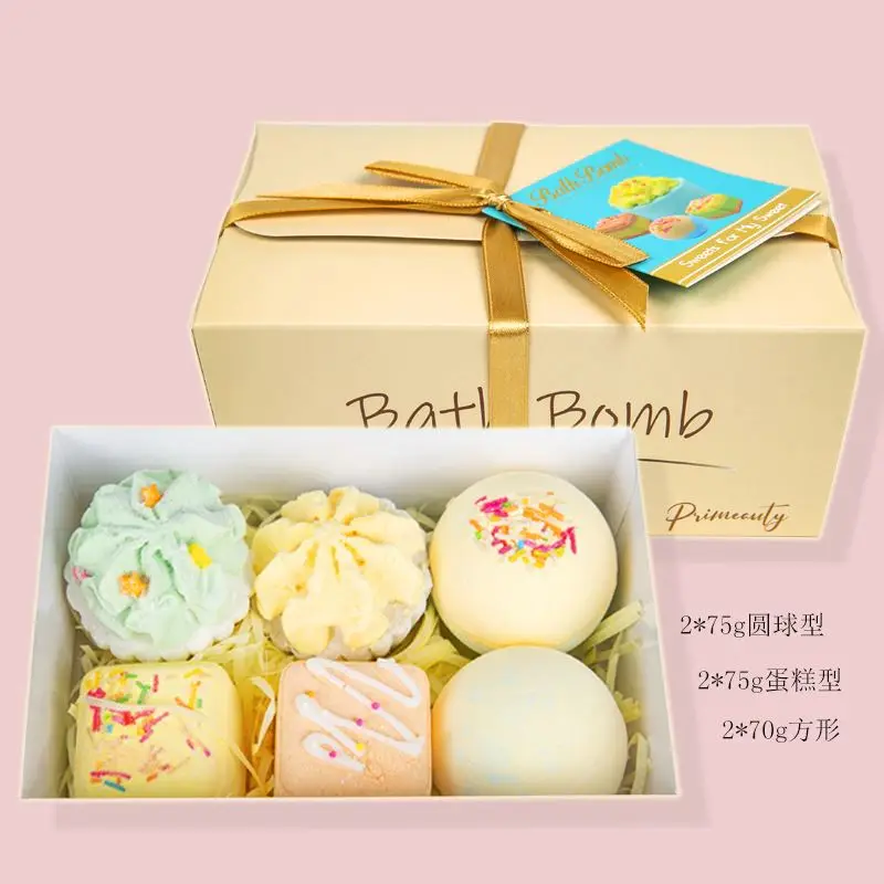 Bomb Set Kit Organic For Gift Fizzies Fizzy Kids Foaming Relaxing Fizzer Mini Supplies Private Label Diy Ball Yoni Bath Bombs