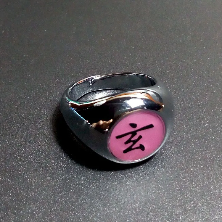 Hot  sale Anime Akatsuki Member Ring Uchiha Itachi Cosplay   Ring
