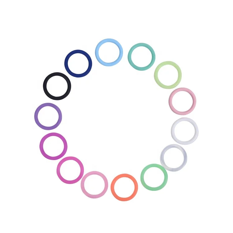 22/28mm Silicone Rubber Baby Nipples Pacifier Holder Clip Adapters O Ring