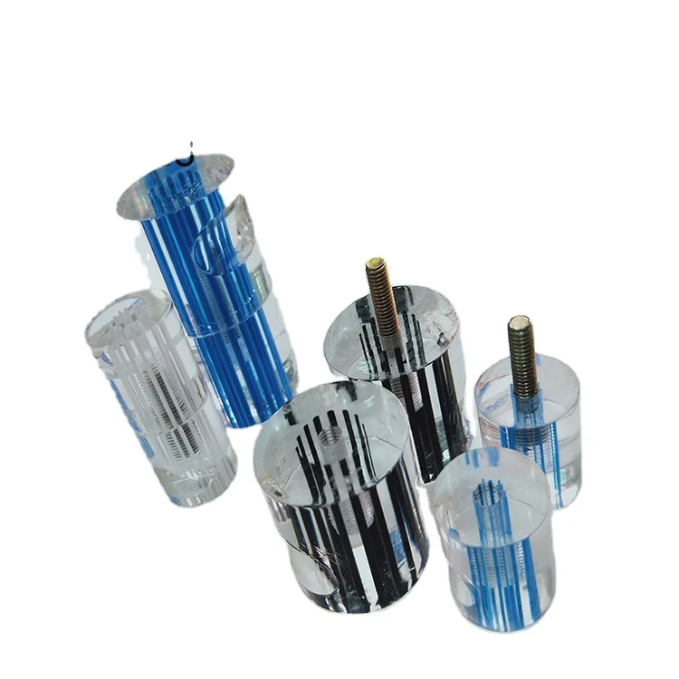 Ручка с одним отверстием из цинкового сплава, Высококачественная дверная ручка для шкафа, ящика для шкафа, Мебельная ручка