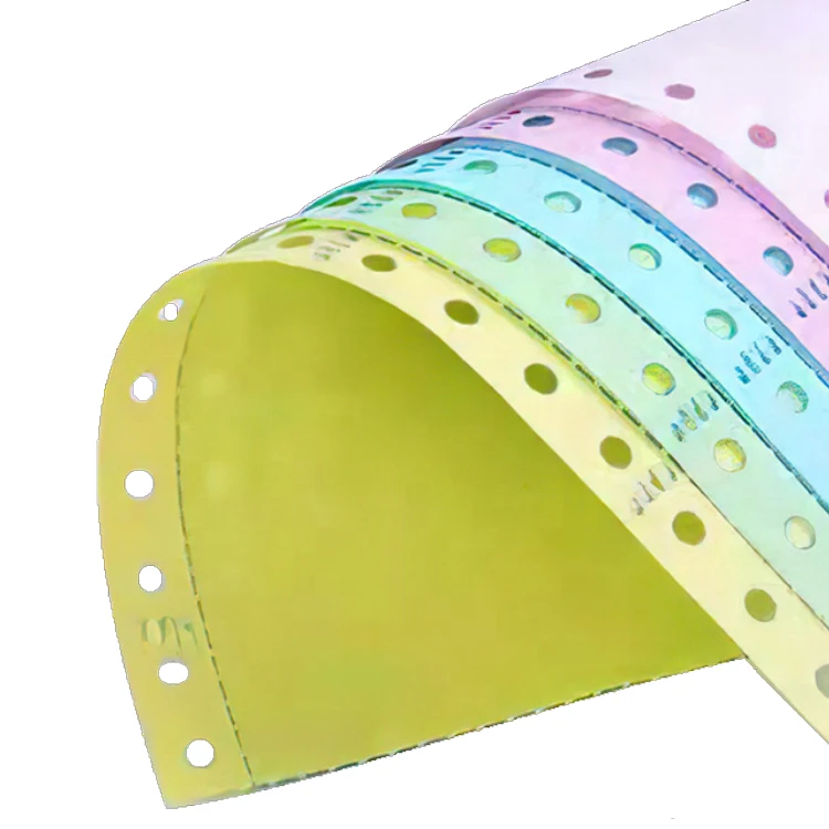 High Quality Wholesale NCR Paper 1 2 3 4 5 6 7 PLY A4 Cfb Cb Cf Carbonless NCR Computer Paper For Dot Matrix Printer