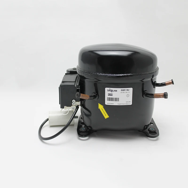 GQR16U SIKELAN R290 220V LBP domestic fridge freezer refrigerator hermetic reciprocating 5 8 HP propane refrigeration compressor